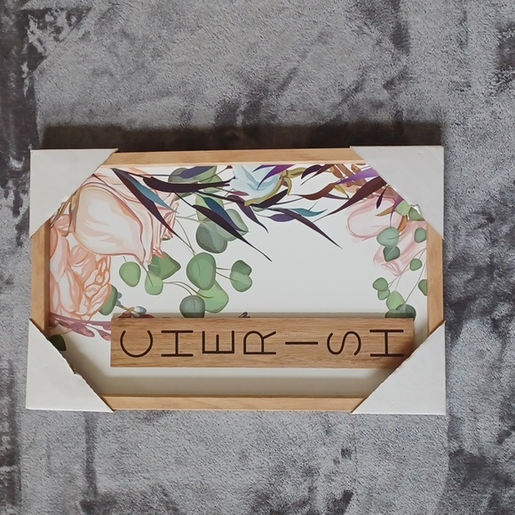 NWT CHERISH / DREAM Framed Art Set - Picture 2 of 4